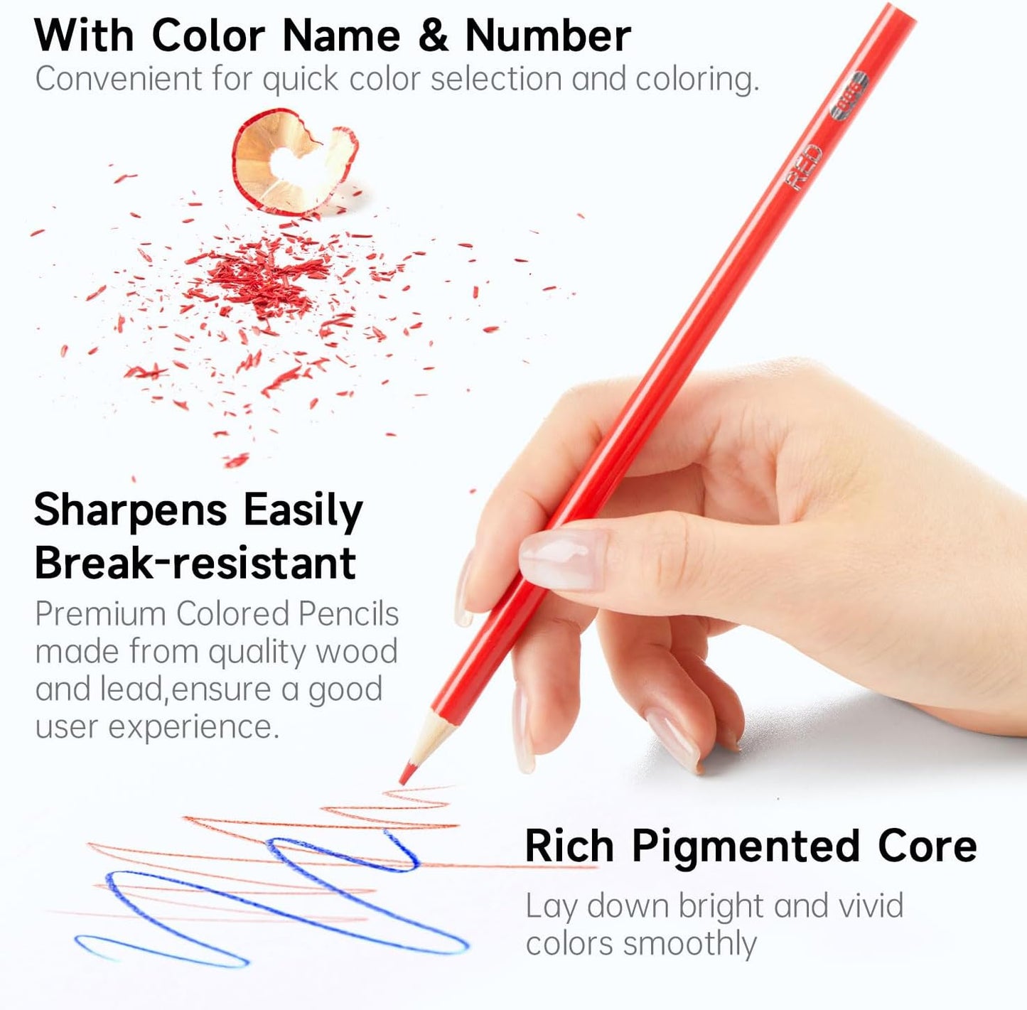 Shuttle Art 360 PCS Colored Pencils Bulk, 12 Assorted Colors, Pack of 30, Break-resistant, Pre-sharpened Colored Pencils for Kids, Bulk Pack School Supplies for Teachers & Students