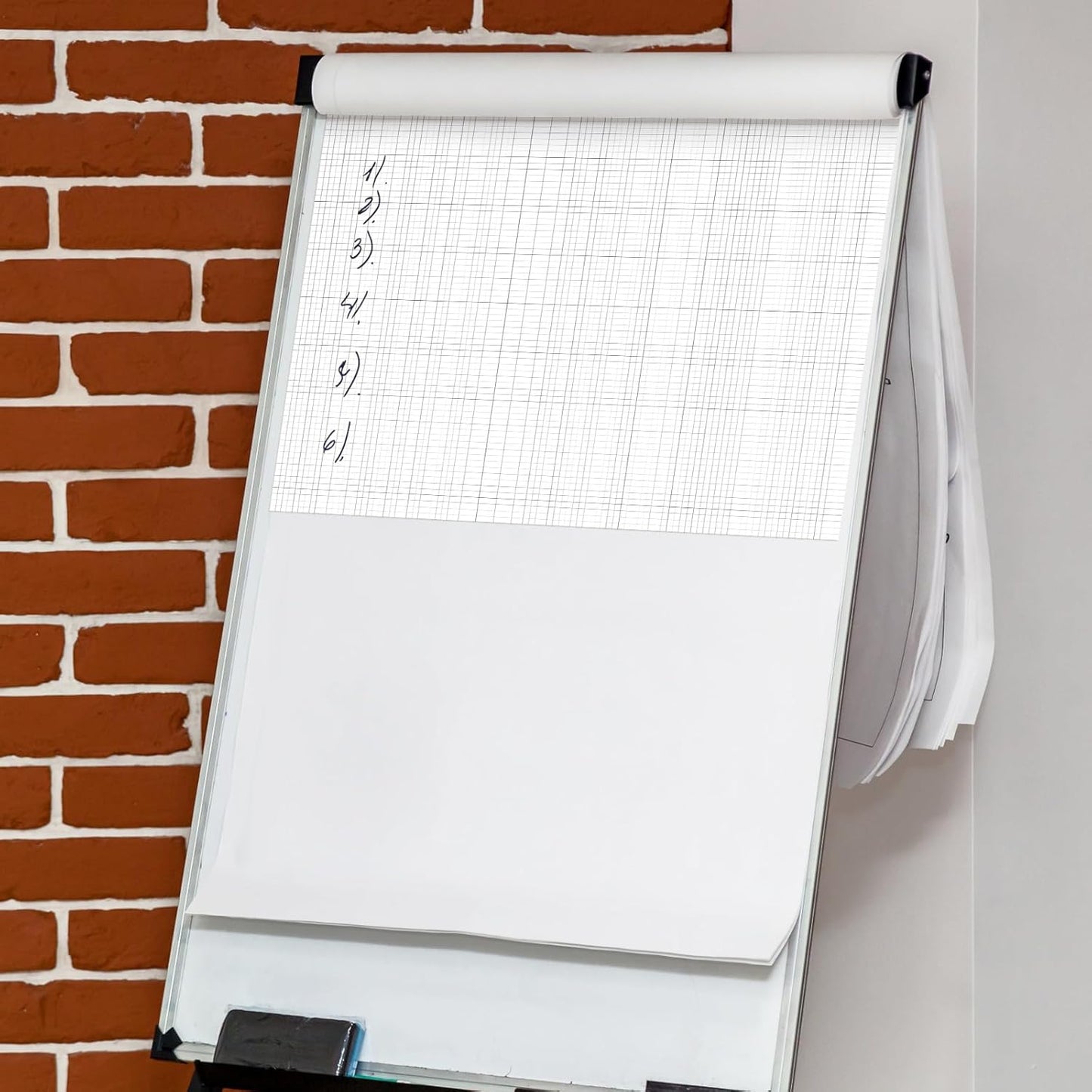 25 Sheet Graph Paper Pad 24" x 17" Large Graph 1" and 1/4" Ruled Grid Paper for Engineer Architect Designer Mathematician Draftsmen Sketch House Commercial Building Plan Drafting(White)