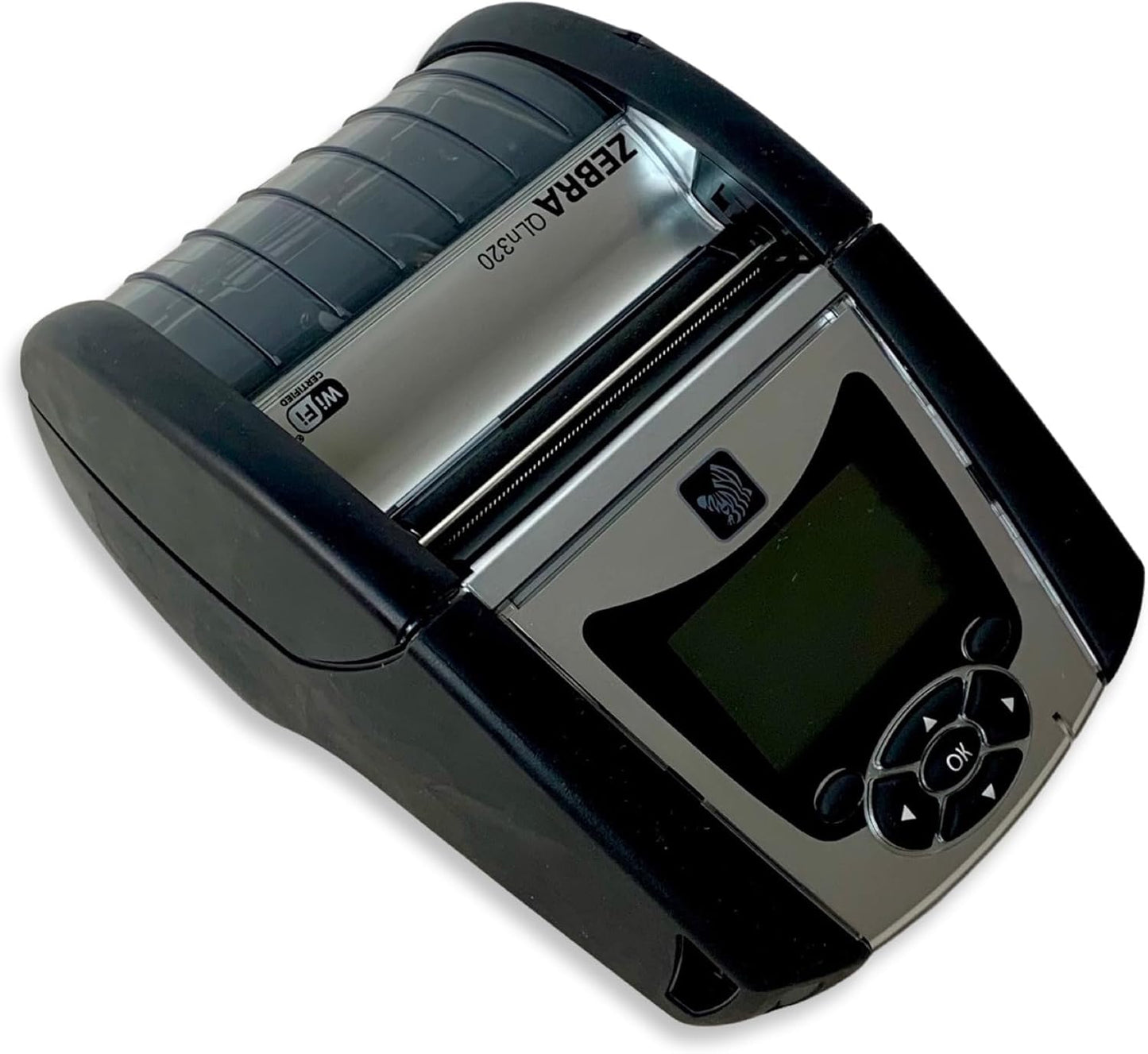 Zebra QLn320 Mobile Barcode Label Printer | Wireless Bluetooth and WiFi | 3 Inch, Direct Thermal, Belt Clip, Charger (Renewed)
