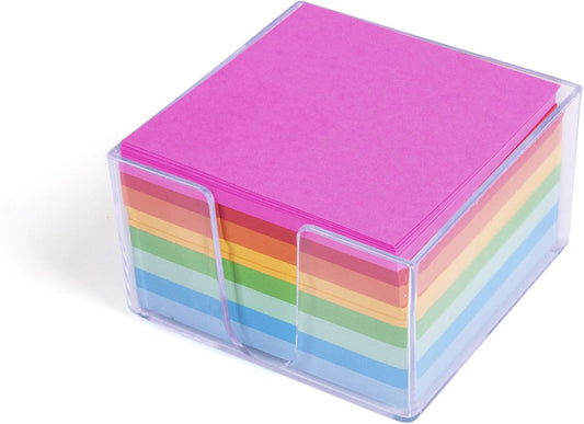 Mintra Office Memo Pads (1pk, Memo Cube - Bright)