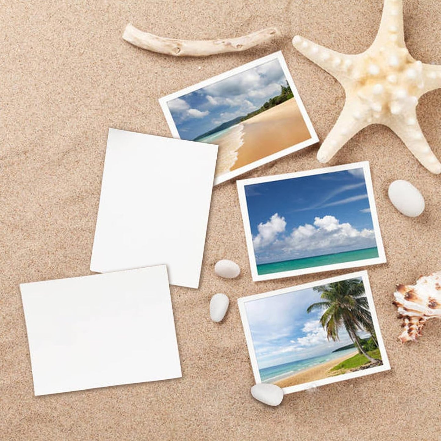 300 Pack White Blank Index Cards 4x6 Thick Paper, Goefun 80lb Heavyweight CardStock Unlined Notecards for Postcards, Photo Paper, Recipe Cards