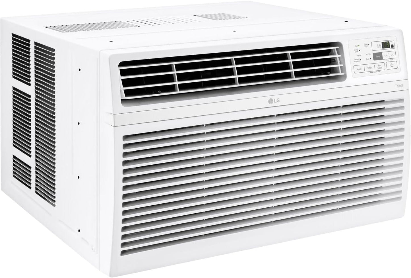LG 14000 BTU Window Air Conditioners [2023 New] Remote Control WiFi Enabled App Ultra-Quite Washable Filter Cools 800Sq.Ft for Large Room AC Unit air conditioner Easy Install White LW1521ERSM1
