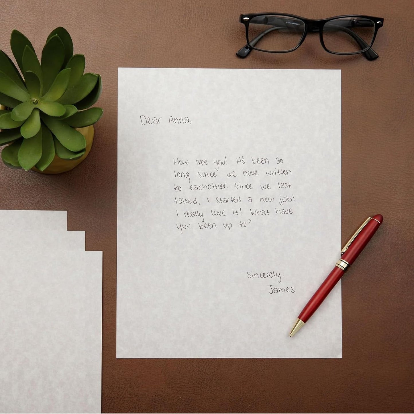 Best Paper Greetings Certificate Paper - 8.5 x 11 in Light Gray - Vintage 90 GSM Textured Parchment Paper for Printing & Writing Diplomas & Award Certificates - 96 Sheets