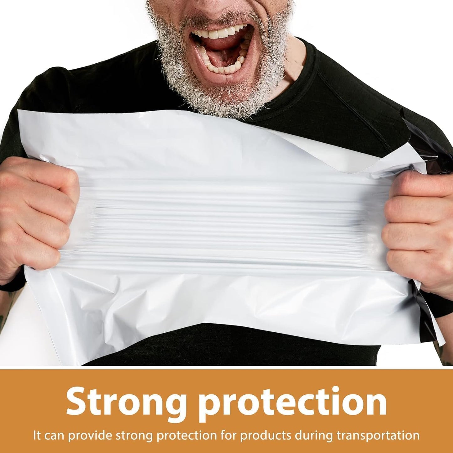 Metronic Poly Mailers 24x24 100PC White, Extra Large Shipping Bags Mailing Envelopes with Strong Adhesive, 2.5Mil Thick Mailers Poly Bags for Shipping, Mailing Bag Packaging Bag for Small Business