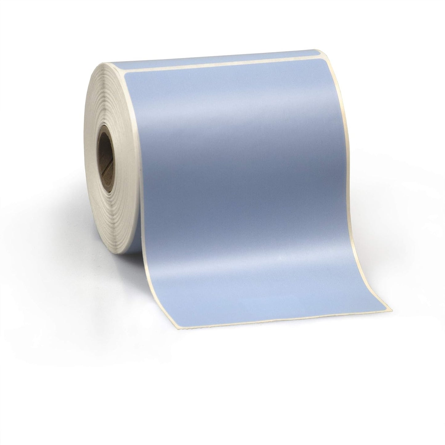 4" X 6" Direct Thermal Perforated Stickers Labels for Shipping Labels, Inventory, and Color Coding - Compatible with Zebra, Rollo, Godex and More (Blue, 24 Rolls)