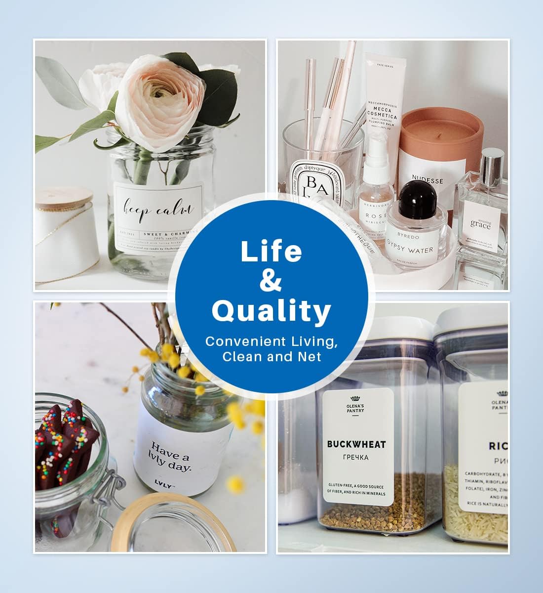 Phomemo M220/M250/M200/M221/M260 Thermal Label,Multi-Purpose White Self-Adhesive Label Sticker, 2.75" X 3.14" (70 * 80mm),Suitable for Address, Shipping, Small Business and More, 3 Rolls