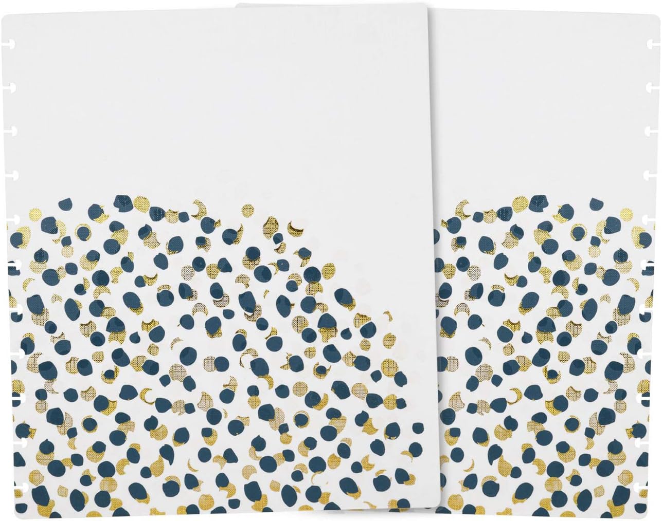 Talia Discbound Notebooks, Planner, Customizable, (Fireworks Deep Lake with Deep Lake Blue Discs, Letter (8.5in x 11in))