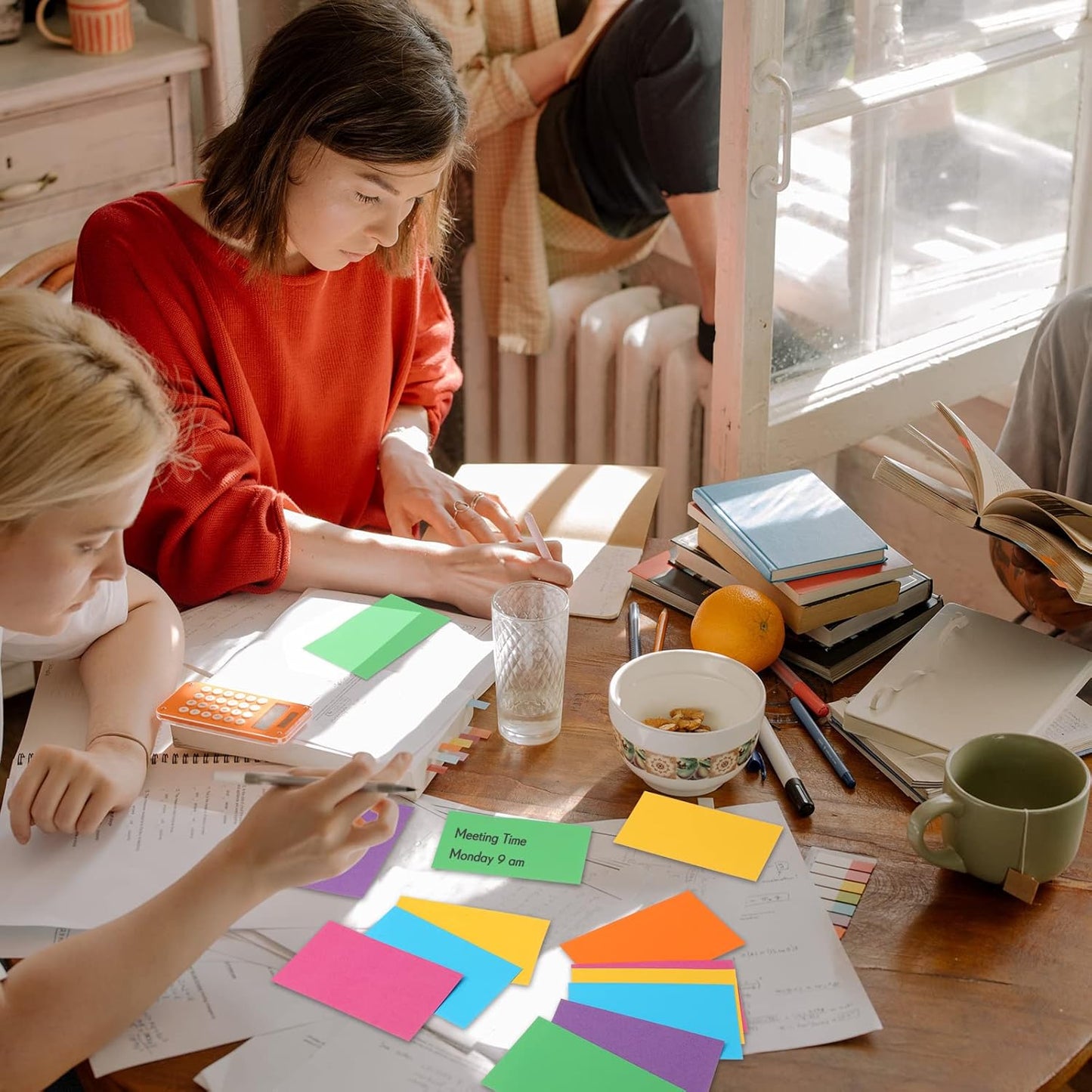 Fainne 300 Pcs Blank Index Cards 180 Gsm Thick Card Stock Assorted Color Neon Blank Flash Cards Colorful Study Notecards for Organizing(3 x 5 Inch,Bright Colors)