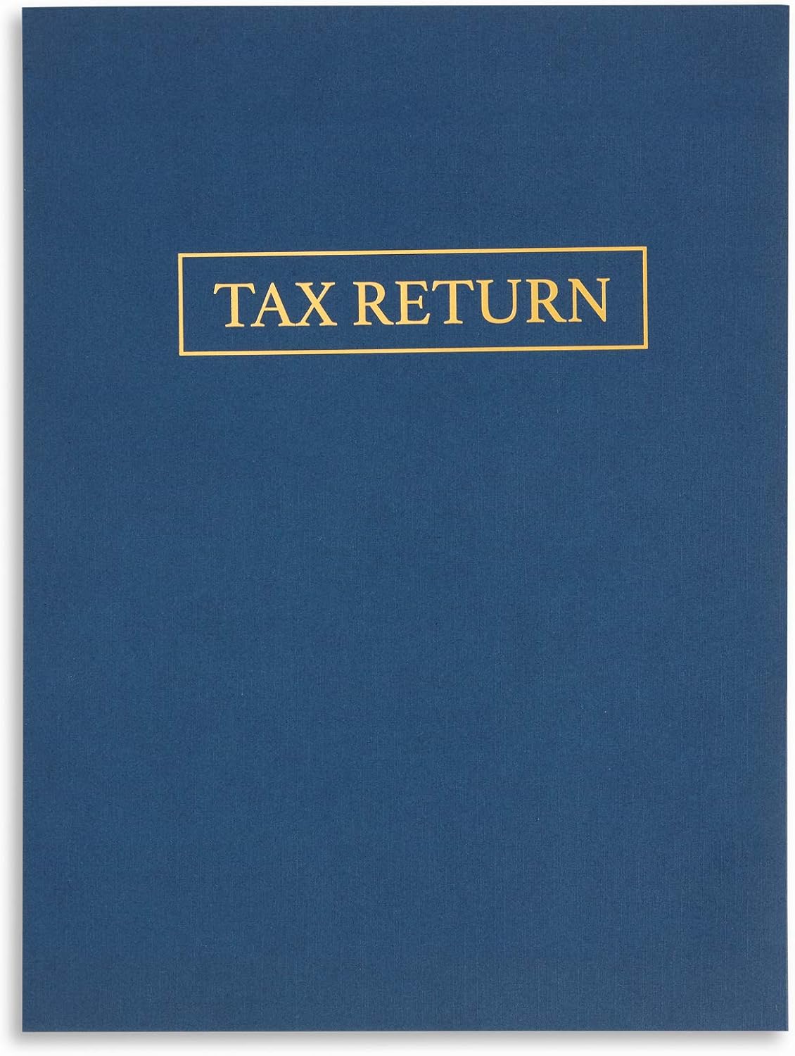 Blue Summit Supplies Tax Return Folders, Letter Size, Dark Blue, 25 Pack