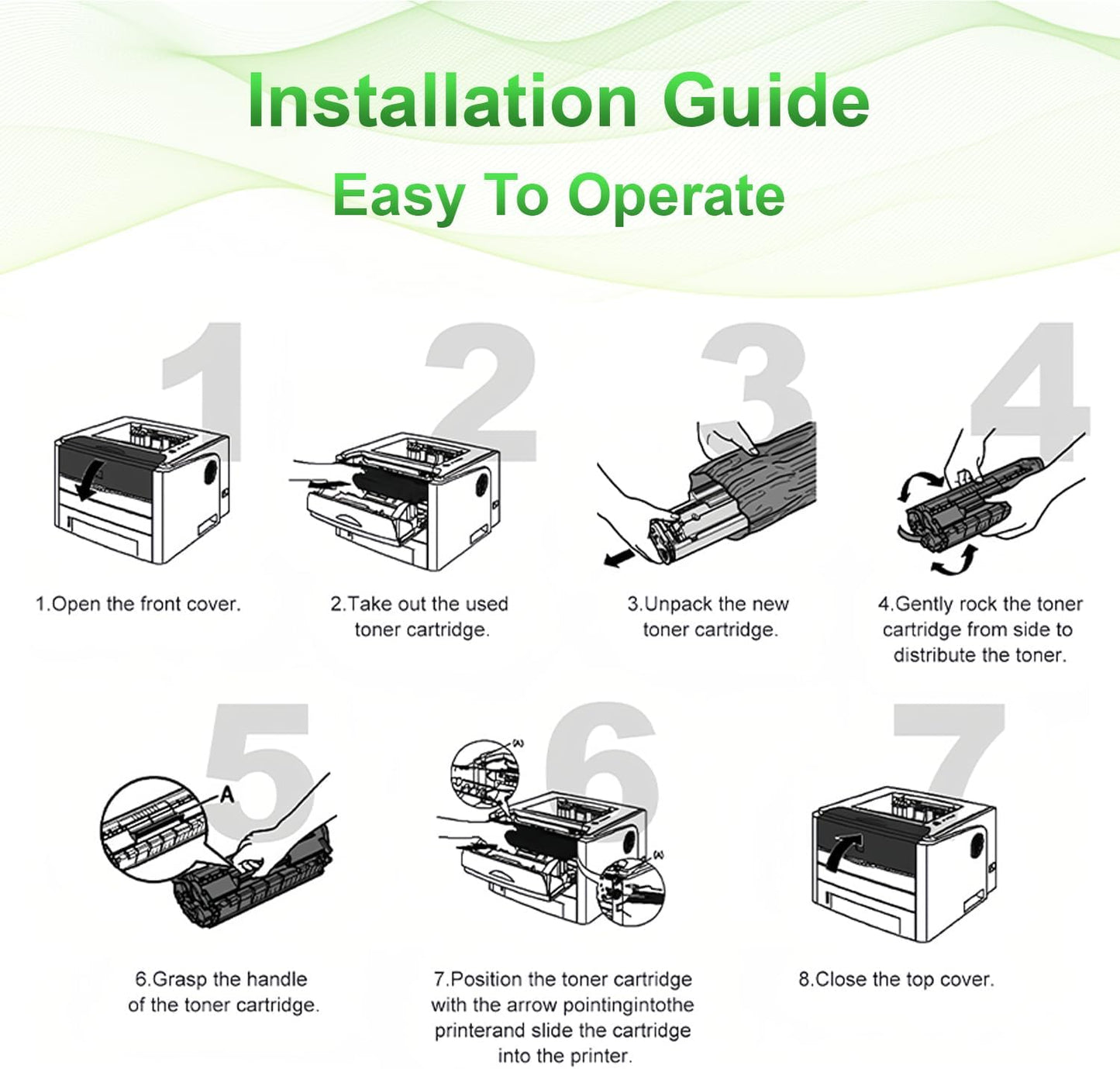 55B1X00 Remanufactured Toner Cartridge Compatible for Lexmark MX431 Toner,for Lexmark MX432 MS431 MX431 MS431dw MS431dn MX431adn MX431adw MX432adwe Printer, 20K Pages
