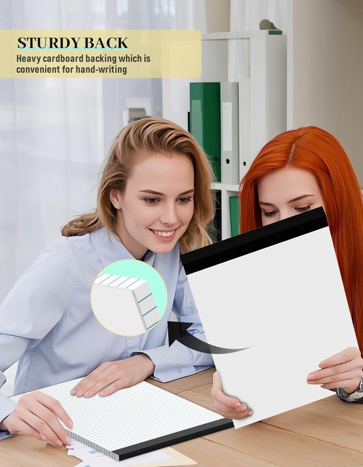 11x17 Graph Paper Pad, 4x4 Quad Ruled, 30 Sheets Large Graphing Paper 11'' x 17'' Engineering Paper, Blueprint Quadrille Grid Paper Blue Lines for Drawings, Drafting, Engineering Drawing, and Planning