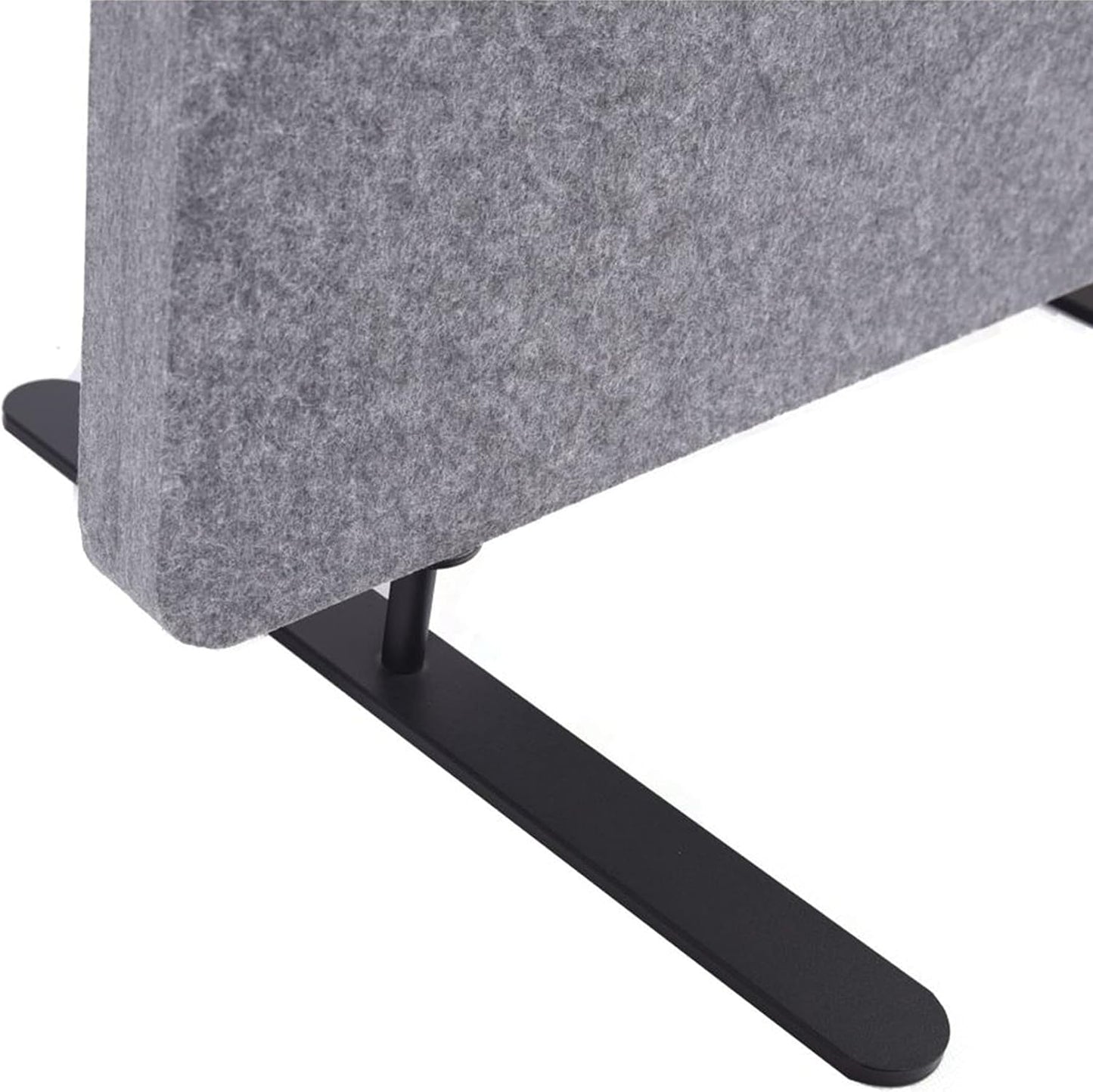 ReFocus™ Raw Freestanding Acoustic Room Divider 3 Pack – Reduce Noise and Visual Distractions with This Lightweight Room Separator (Castle Gray, 24" X 62")
