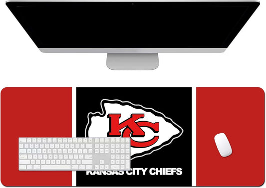 Large Mouse Pad Desk Mat for Home Office, Gaming Mousepad Extended Desk pad - Computer Keyboard Mouse Mat with Non-Slip Base and Stitched Edge Office Desk Organizers and Accessories