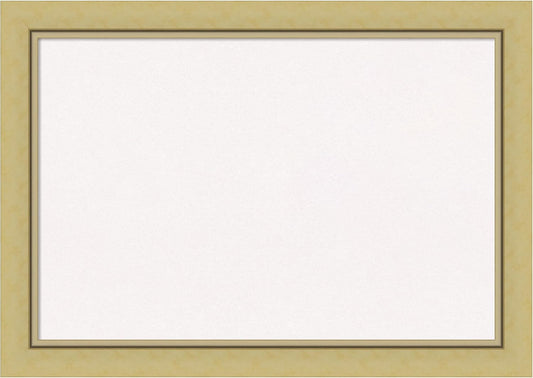 Amanti Art White Cork Board for Wall, 19x27 Vision Board with Gold Frame, Medium Corkboard Office Decor for Home Organization, Casual Corkboard Pinboard to display items for home organization