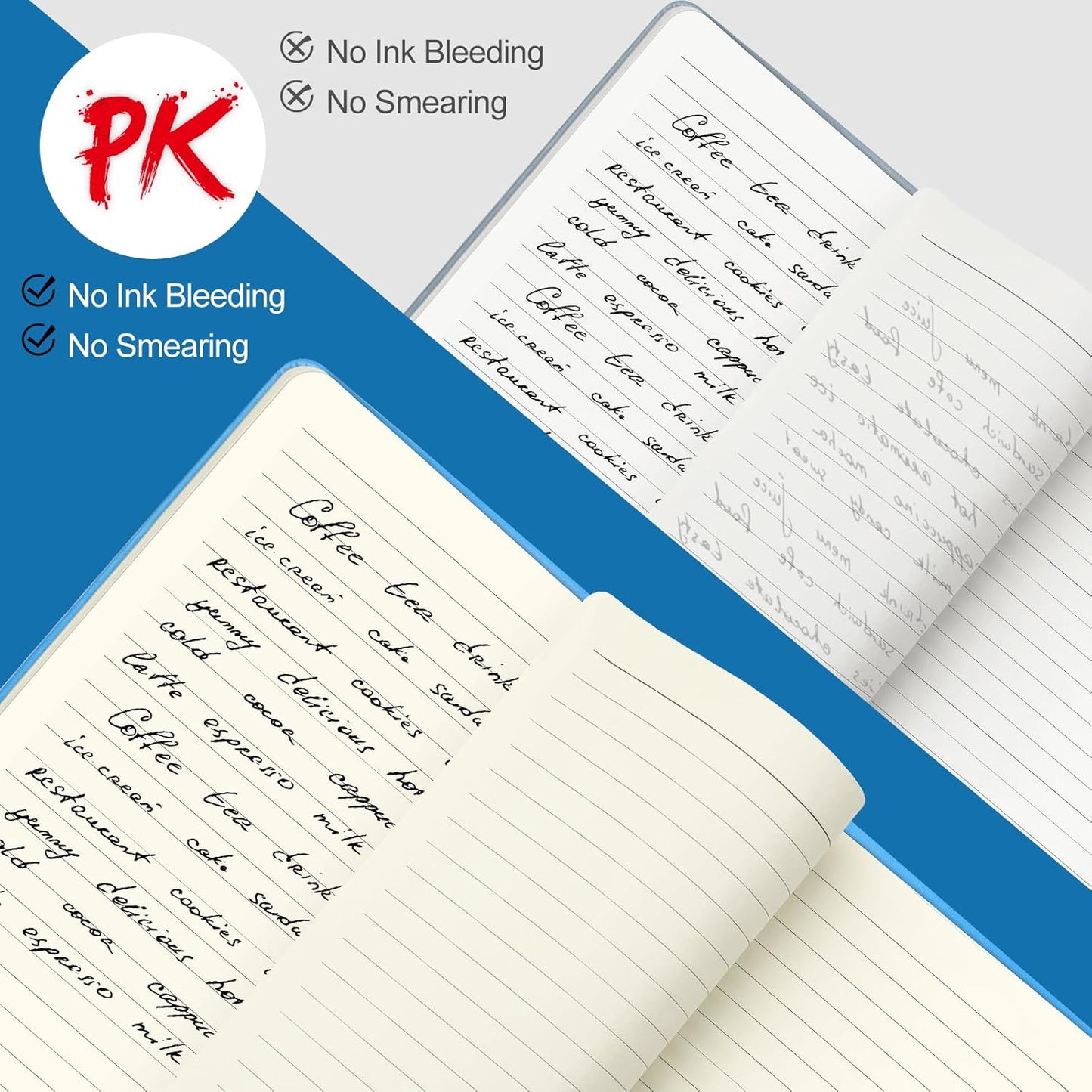 Journals for Writing, A5 Leather Ruled Notebook with 400 Pages, 100 Gms College Ruled Journal with Thick Paper, Hardcover with Inner Pocket & Pen Holder, Dark Green