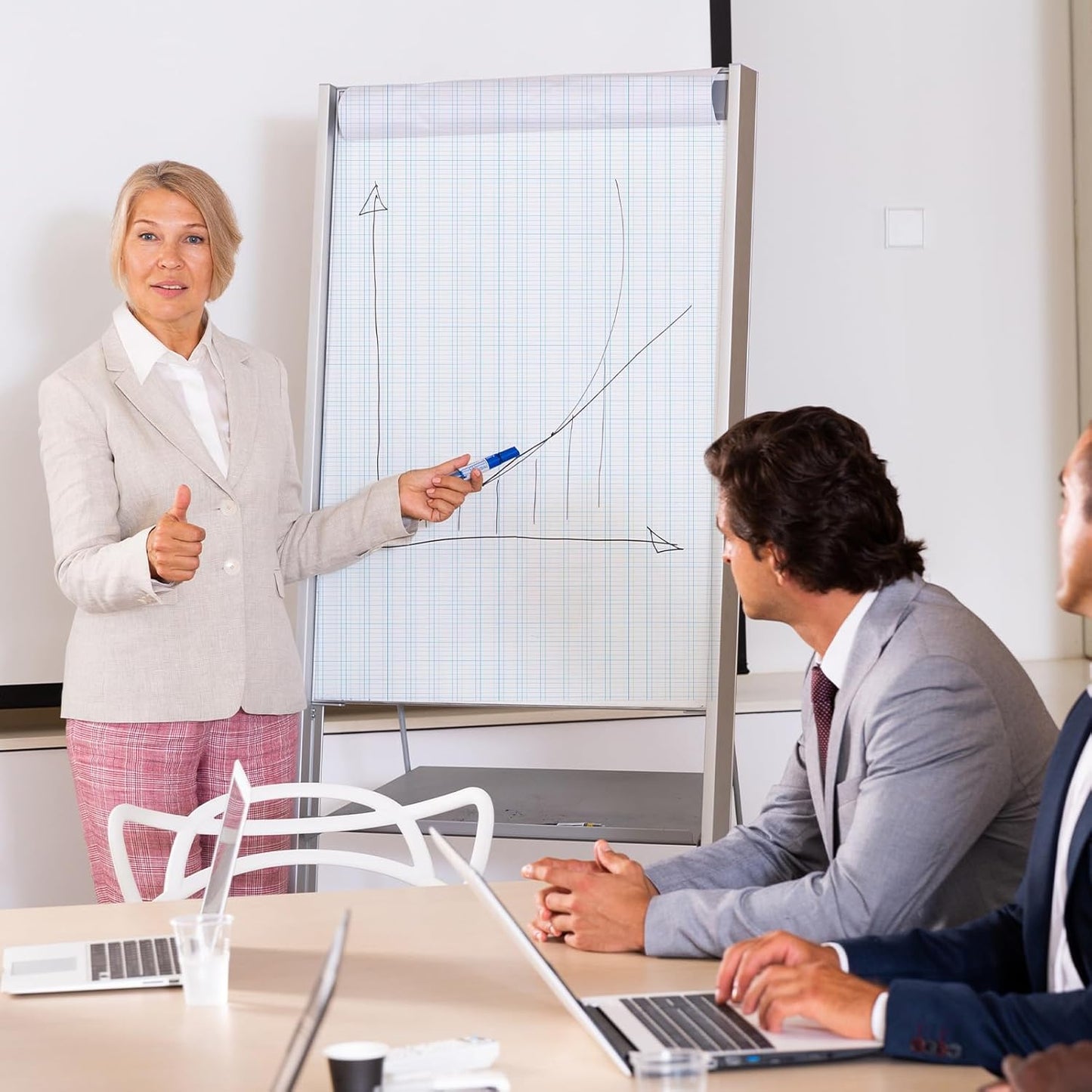 25 Sheets Large Graph Paper 24 X 36 Inch Graph Paper Pad 1 and 1/4inch Ruled Giant Grid Sheet Blueprint Drafting Pad for Engineering Architect Designer Mathematician