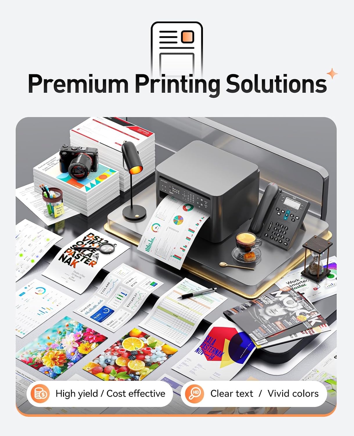 TN223 Toner Cartridge Set 4-Pack Replacement for Brother TN-223 TN227 Compatible with HL-L3270CDW HL-L3210CW MFC-L3770CDW HL-L3290CDW MFC-L3750CDW L3710CW HL-L3230CDW L3230CDN Printer Ink Black Color