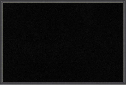 Amanti Art Black Cork Board for Wall, 25x37 Vision Board with Black Wood Frame, Large Corkboard Office Decor for Home Organization, Traditional Corkboard Pinboard to Display Items for Home