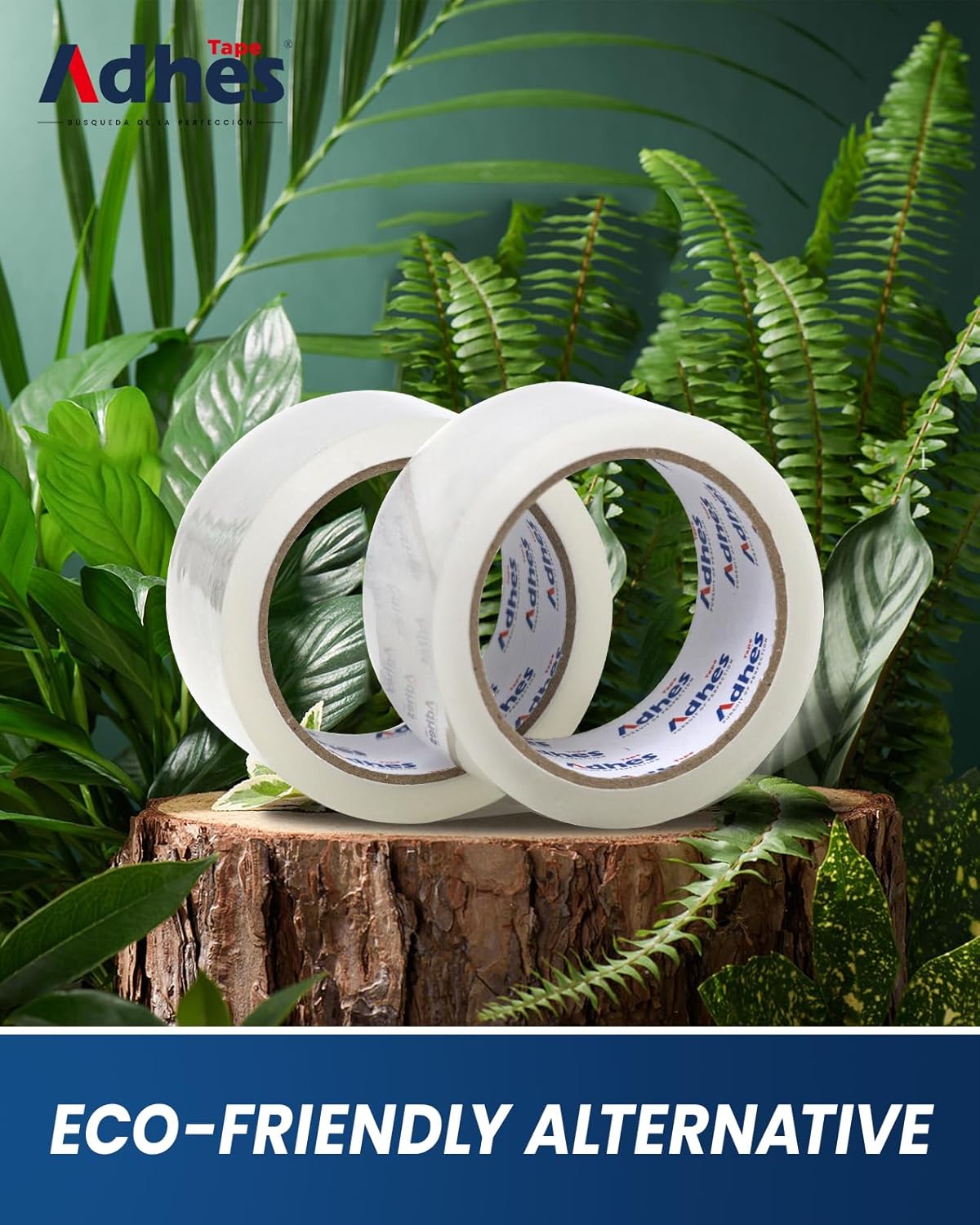 ADHES Heavy Duty Packing Tape, 30 Rolls, 1.88 Inch x 55 Yards, 2 mil Shipping Tape Refills, Packaging Tape, Box Tape for Moving, Shipping, Mailing and Sealing