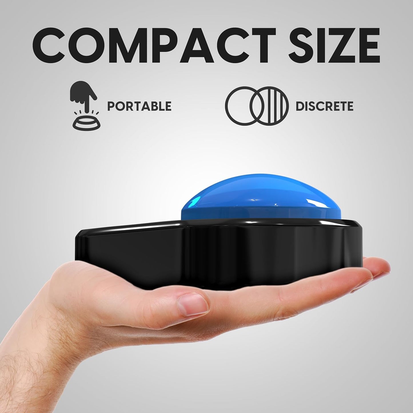 Large Digital Counter with Magnetic Back | Perfect as a Workout, Golf, Pitch, Lap, Warehouse or People Counter | Magnetic, Portable, Compact, Quiet & Discrete