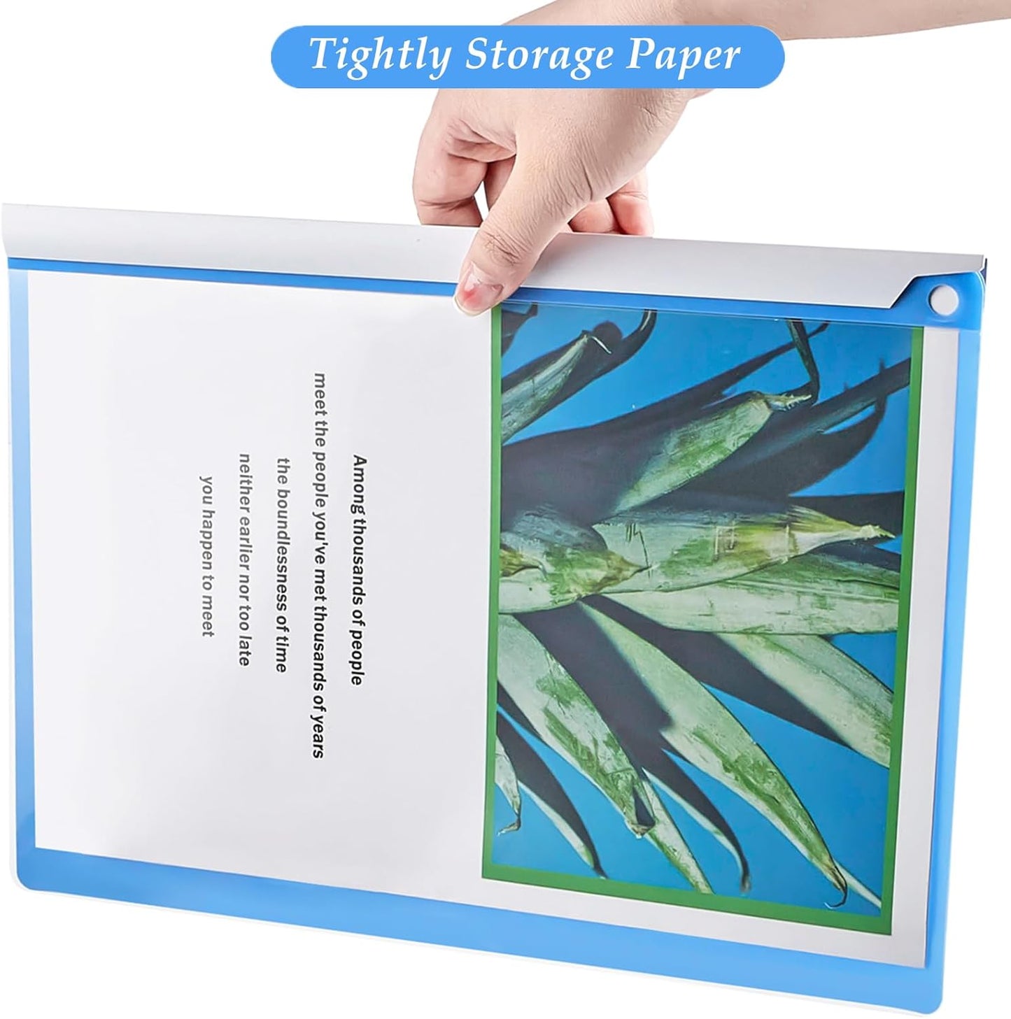 5PCS Clear Report Covers with Swing Clip, Professional Clear Front Presentation Folders Resume Folder, 30 Sheets Capacity A4 Size File Document Organizer, No Punch Needed