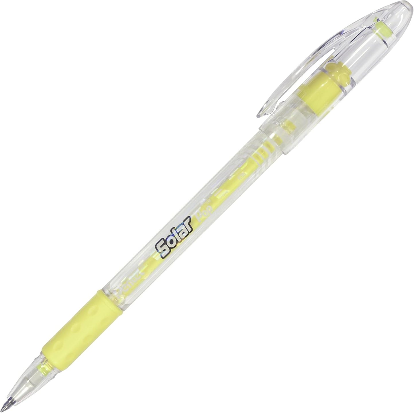 Pentel Arts Solar Pop Neon Gel Pen, 0.6mm Fine Line, Assorted Colors, Pack of 8 (K96PABP8M)