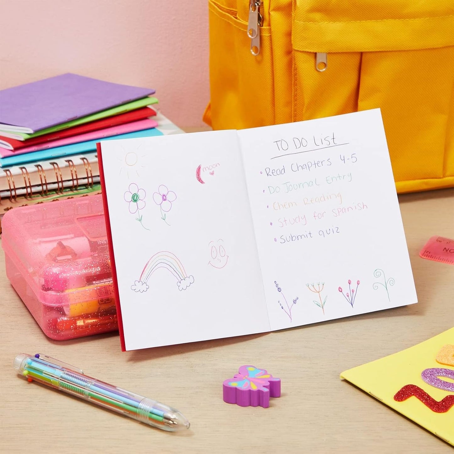 24 Pack Blank Books for Kids to Write Stories, A6 Colorful Notebooks Bulk, 4.3x5.5 in Unlined Travel Journals Scrapbooks for Students Sketching