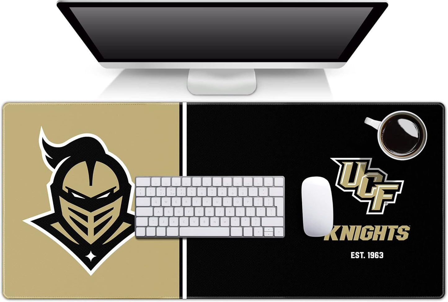 YouTheFan NCAA Central Florida Knights Logo Series Desk Pad