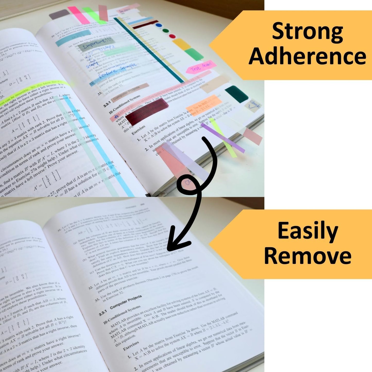 UniBright Sticky Index Tabs Combo Pack 316 Pcs Tabs for Notebooks Page Markers Page Tabs Book Tabs and Annotation Tabs Assorted Morandi Colors