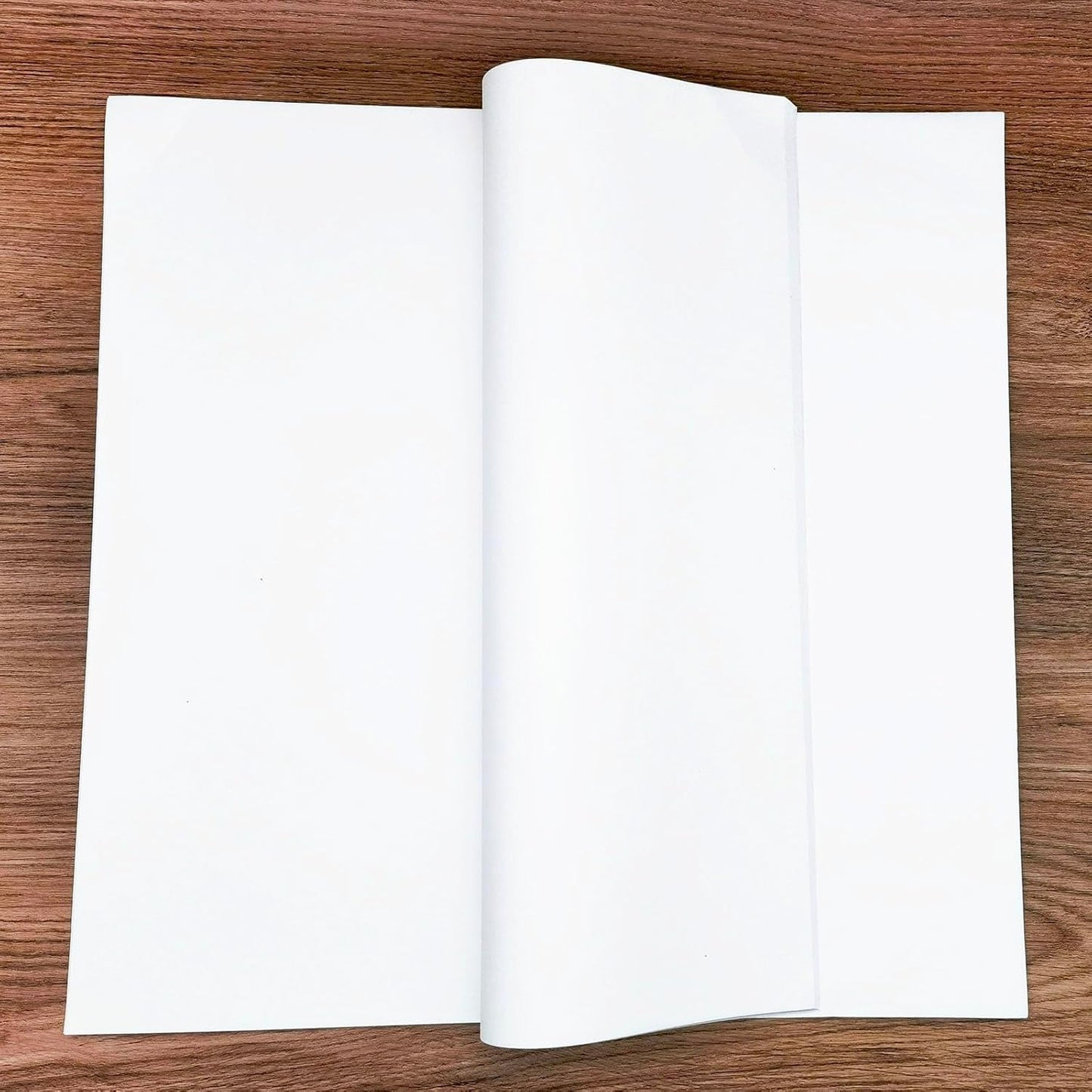 MLNSUNNY 50 Sheets of Artist Teabag Paper for Mixed Media Art,16.5''x16.5''White Large Handmade Paper,Wet Strength Tissue DIY Art Craft Supplies for Painting,Collage,Cyanotype,Origami,Printmaking