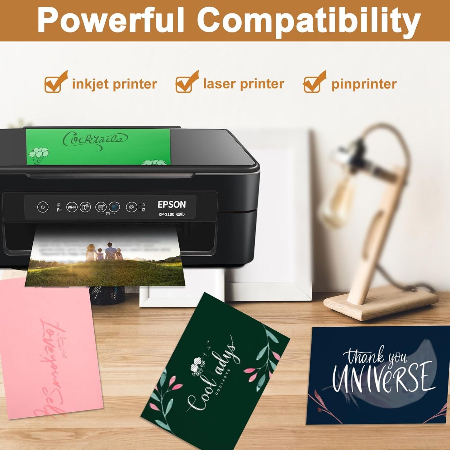 120 Sheets Navy Blue Cardstock 8.5 x 11 Craft Paper, 92lb Dark Blue Card stock Printer Paper for DIY Cards, Greeting Cards, Anniversary, Wedding, Menus