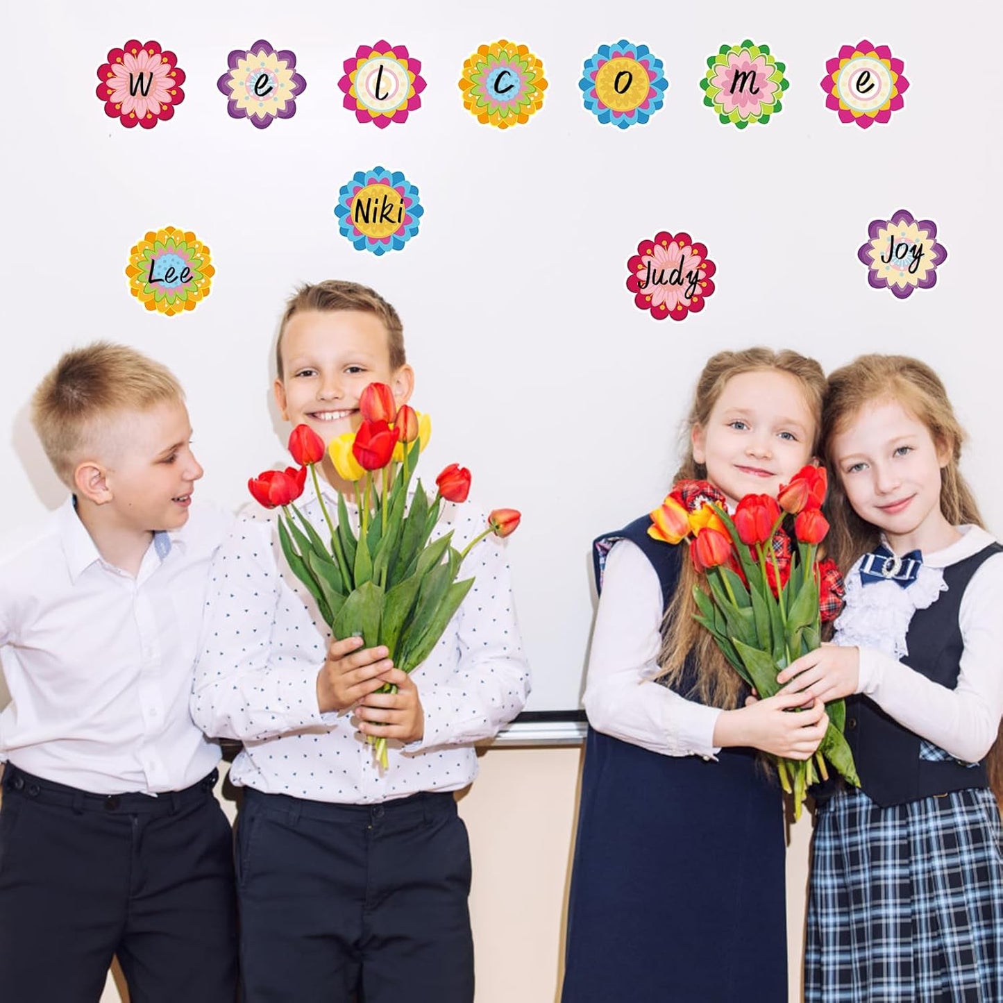 600 Pieces Flowers Sticky Notes, Colorful Flower Sticky Note Pads Flowers Shape Sticky Memo Pads Floral Self Stick Notepads for Teachers Students Home Office Classroom School Supplies