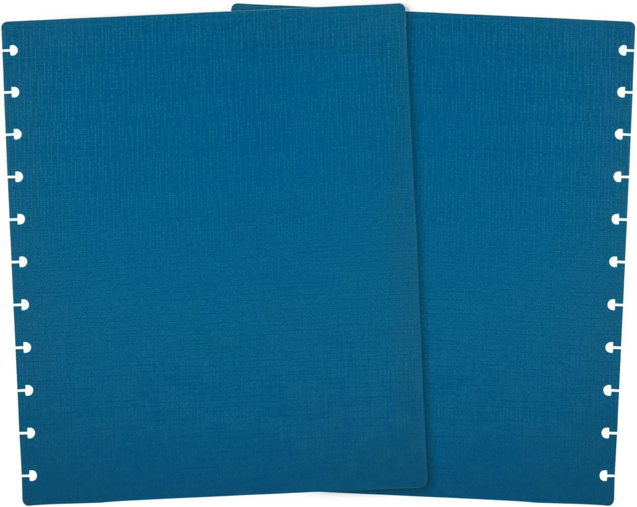 Talia Discbound Notebooks, Planner, Customizable, (Deep Lake Blue, Letter (8.5in x 11in))