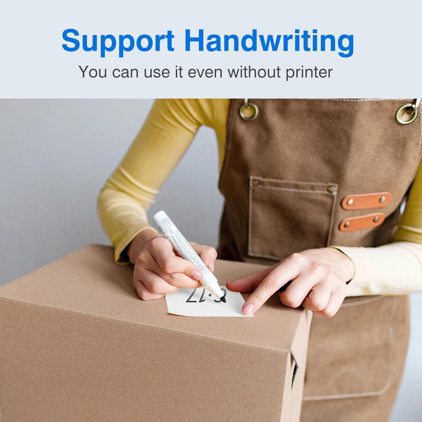 Thermal Shipping Labels - 350 Sheets per Roll, 4x6 Inch, Compatible with Zebra, Brother, Rollo, JADENS, Nelko, Phemome, Polono Printers, Self-Adhesive, Premium Quality for Shipping & Packaging