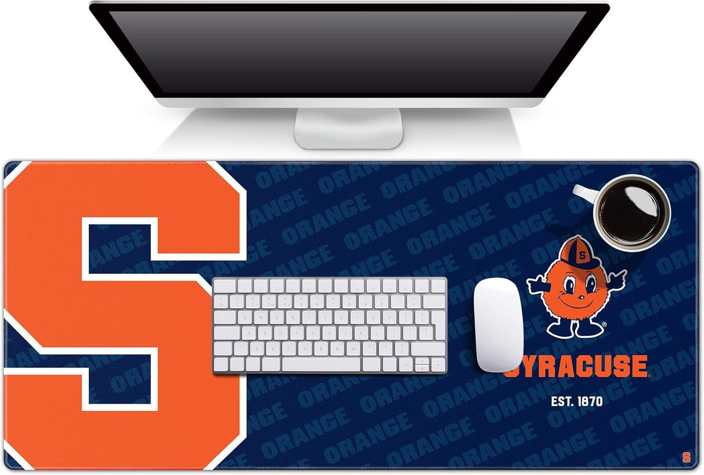 YouTheFan NCAA Syracuse Orange Logo Series Desk Pad