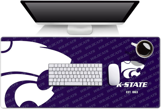 YouTheFan NCAA Kansas State Wildcats Logo Series Desk Pad