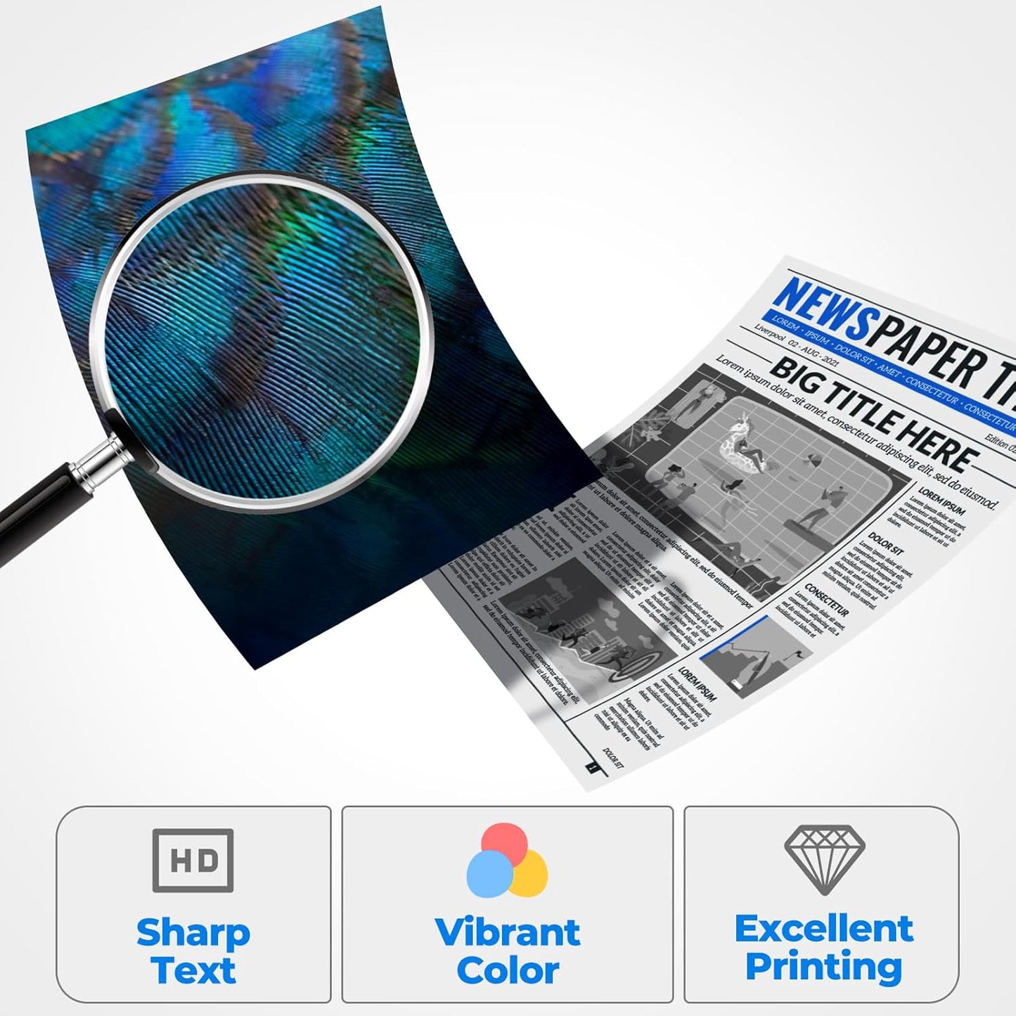 31 32XL Ink Bottle Set for Smart Tank Ink 5101 7602 5000 5103 651 6001 7301 7001 Compatible with HP 31 32XL Ink Bottle Set for Smart Tank 5000 5101 7602 7301 7001 5102 7002 7006 551 Printers, 10 Packs