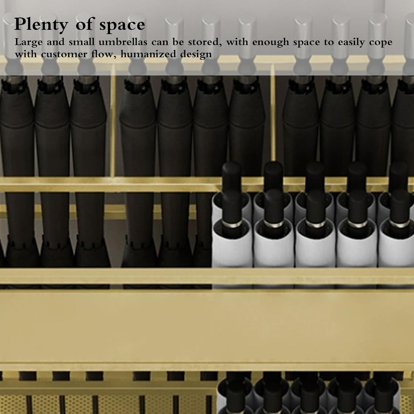 Umbrella stand indoor entryway,umbrella base stand,Umbrella Stand Racks Commercial Metal Umbrella Holder,School Office Hotel Corridor Entrance Umbrella Organizer,umbrella holder for entryway(White,48*