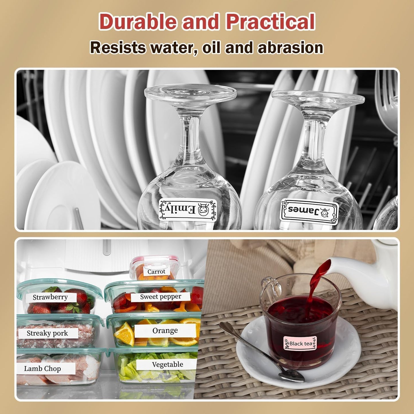 Phomemo Label Printer, A30 Thermal Transfer Printing Bluetooth Wireless Portabel Small Label Maker Machine, Mini Sticker Printer Rechargeable for Christmas Decorations, Cloth Name Tag, In/Out Door Use