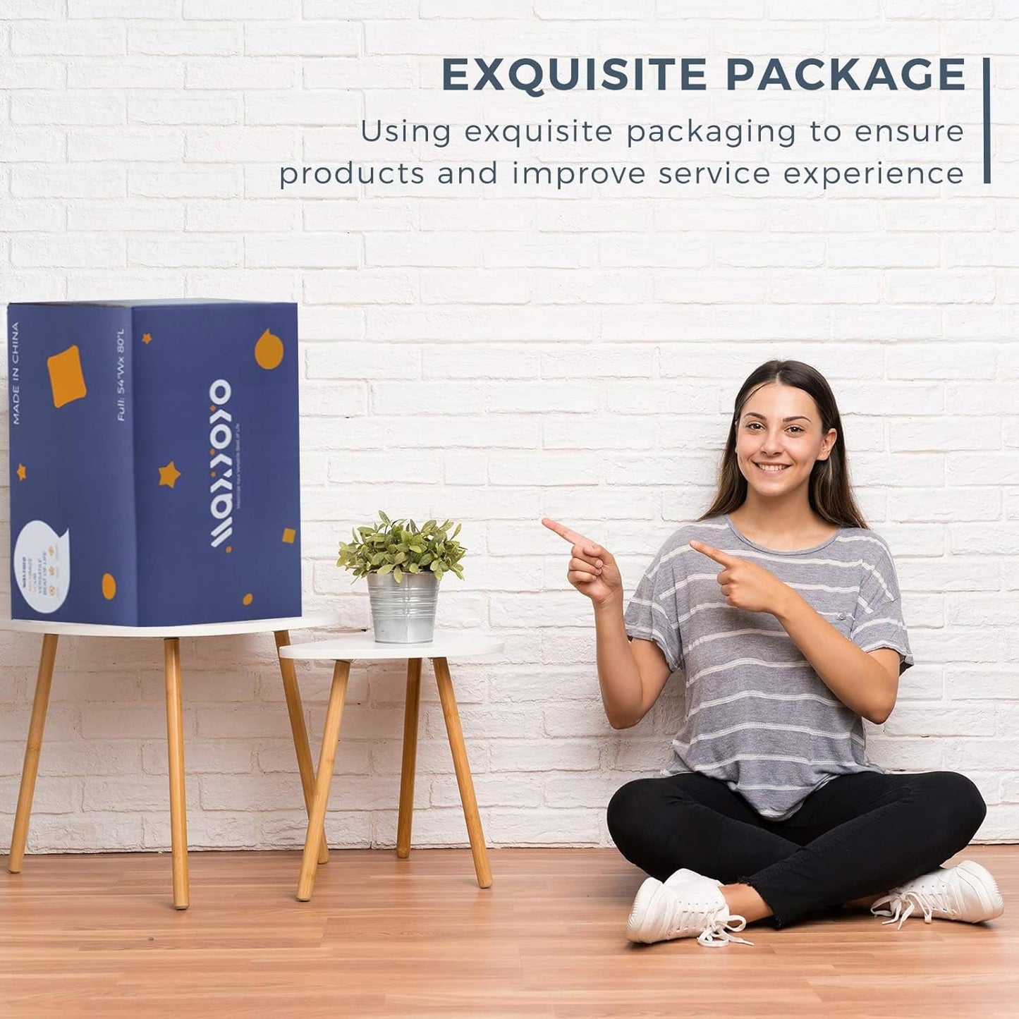 MAXYOYO Japanese Futon Mattress Floor Mattress Sleeping Pad Foldable Bed Roll Up Camping Cushion Floor Lounger Bed Couches and Sofas Couch Topper, Moon and Star, Full Size