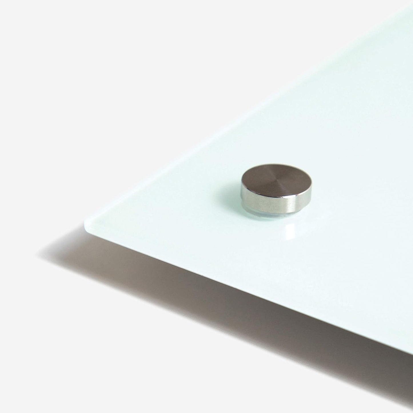 U Brands Magnetic Glass Dry Erase Board, Only for Use with HIGH Energy Magnets, 24” x 36" Inches, White Frosted Surface, Frameless (2298U00-01)