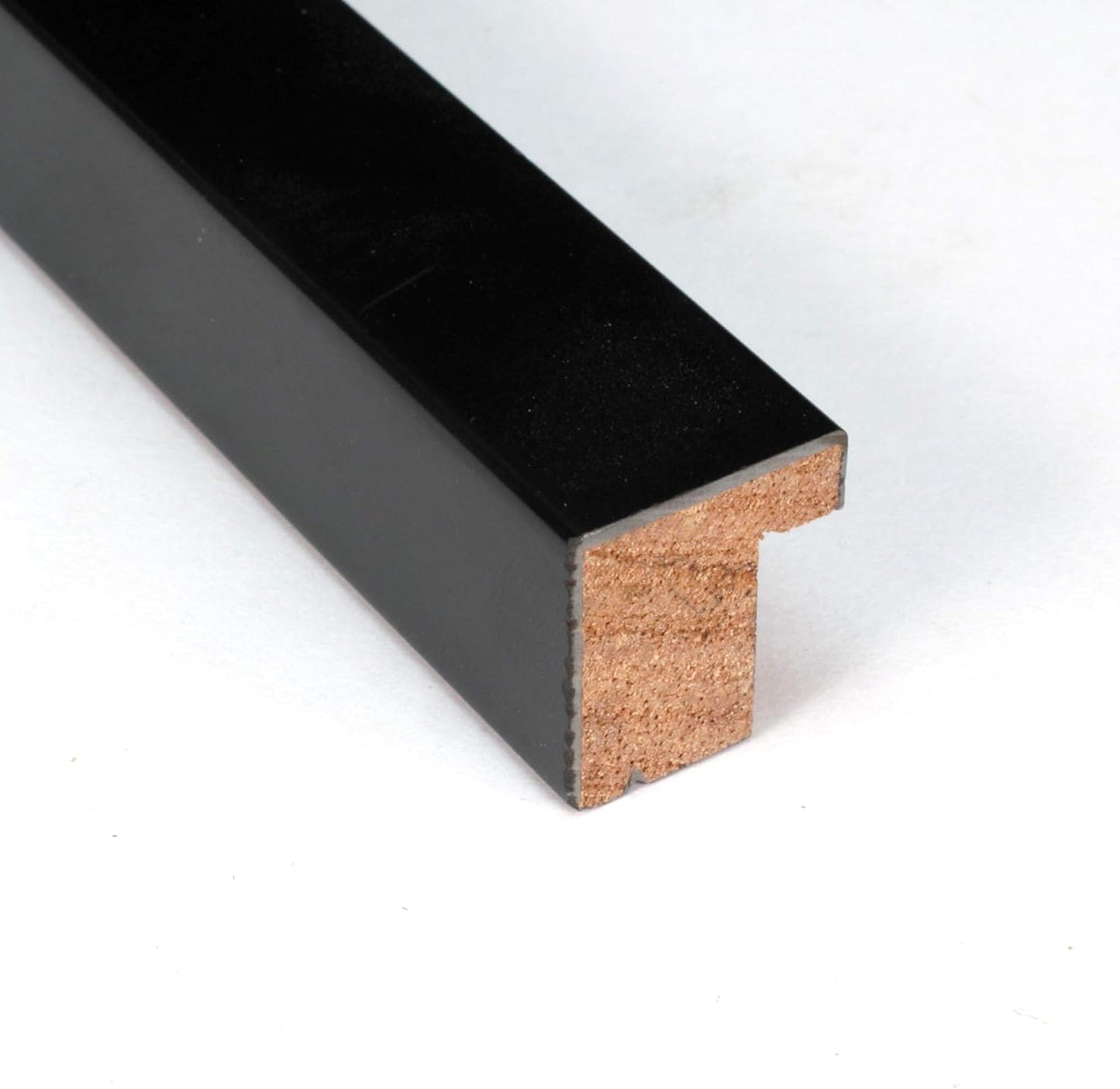 Amanti Art Natural Cork Board for Wall, 13x31 Vision Board with Black Wood Frame, Medium Corkboard Office Decor for Home Organization, Modern Contemporary Corkboard Pinboard to display items for home