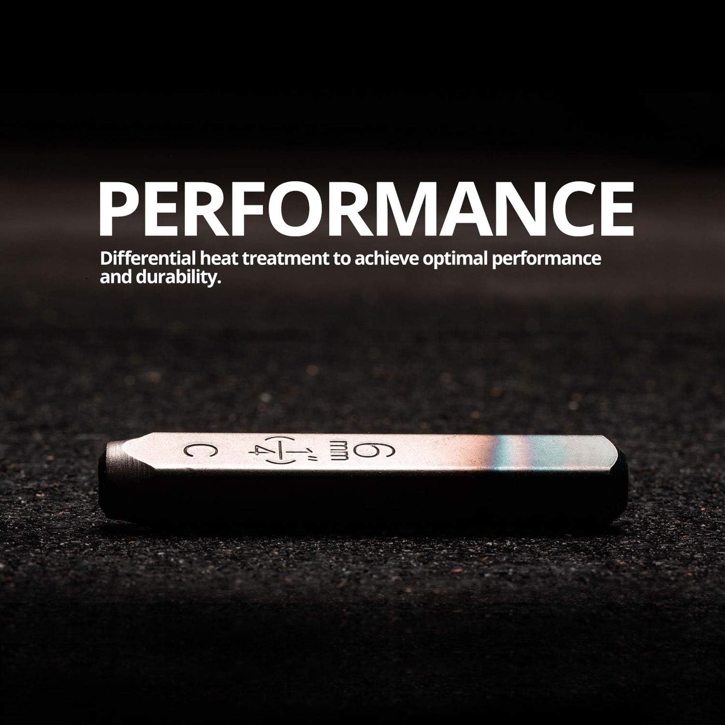 Capri Tools Professional 1/4 in. Letter Stamp Set, 27-Piece