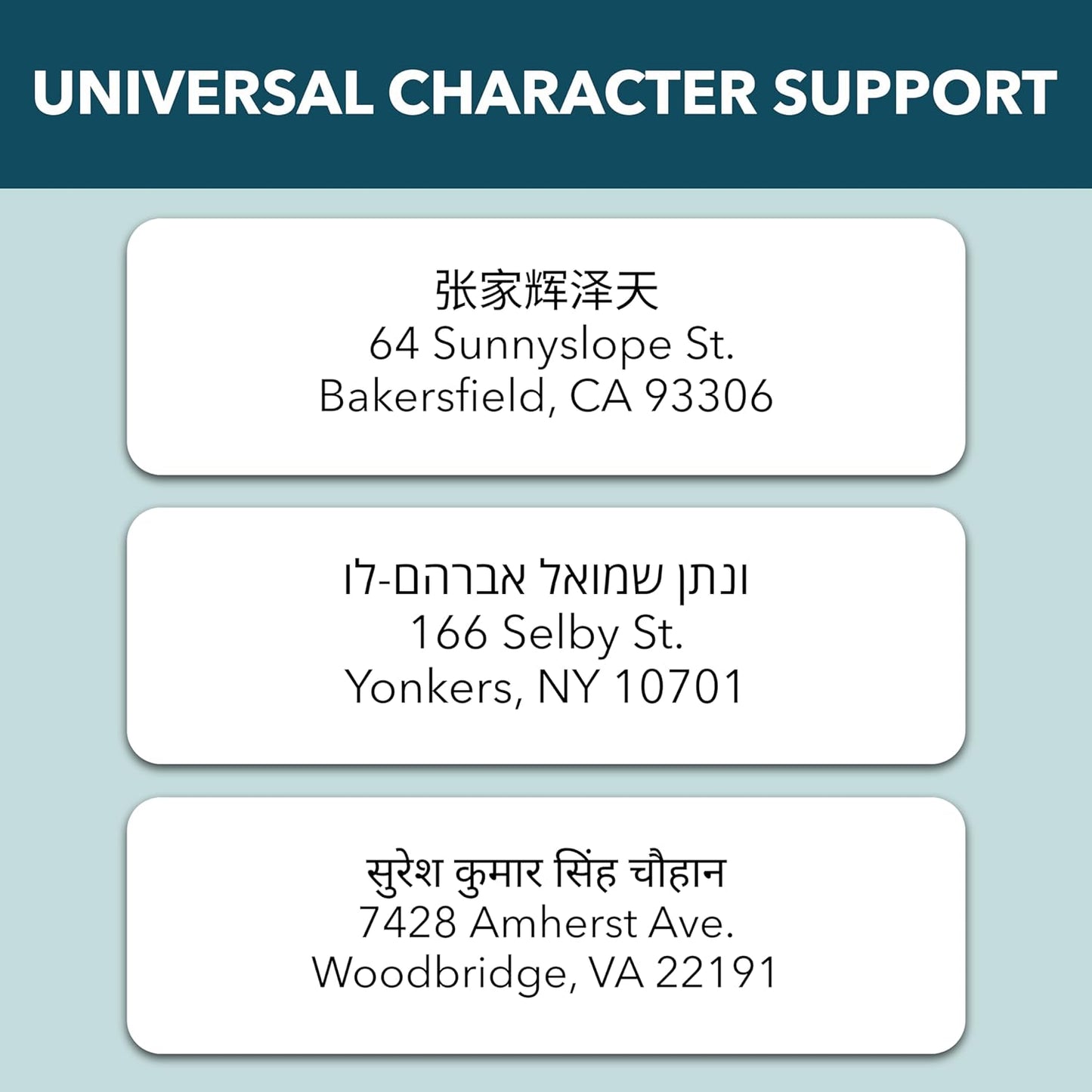 250 Personalized Return Address Labels - Custom Address Labels on Sheets