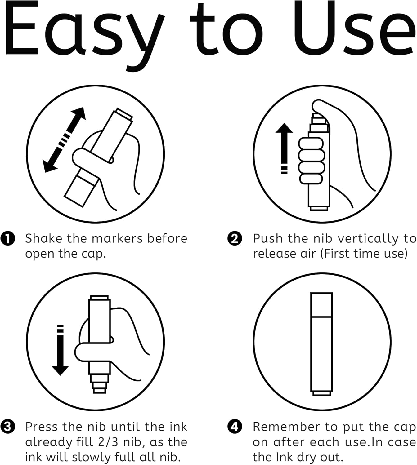 3 Pcs Pink Jumbo Permanent Markers: 15mm Wide Tip Thick Acrylic Paint Pen Large Calligraphy Marker for Rock Painting, Poster, Sign, Canvas, Glass, Wood, Ceramic