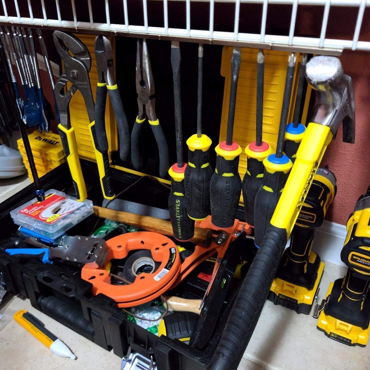 LOVIMAG Powerful Neodymium Bar Magnets, Rare Earth Metal Neodymium Magnet - 60 x 10 x 3 mm, Pack of 24