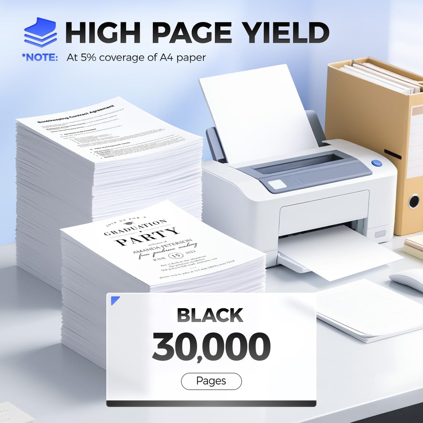 E260X22G Imaging Unit (Not Toner) High Yield Replacement for Lexmark E260X22G Drum Unit Compatible with E260 E360 E460 E462 E260d E260dn E260dt E260dtn E360d E360dn E460d E460dw E462dtn Laser Printer