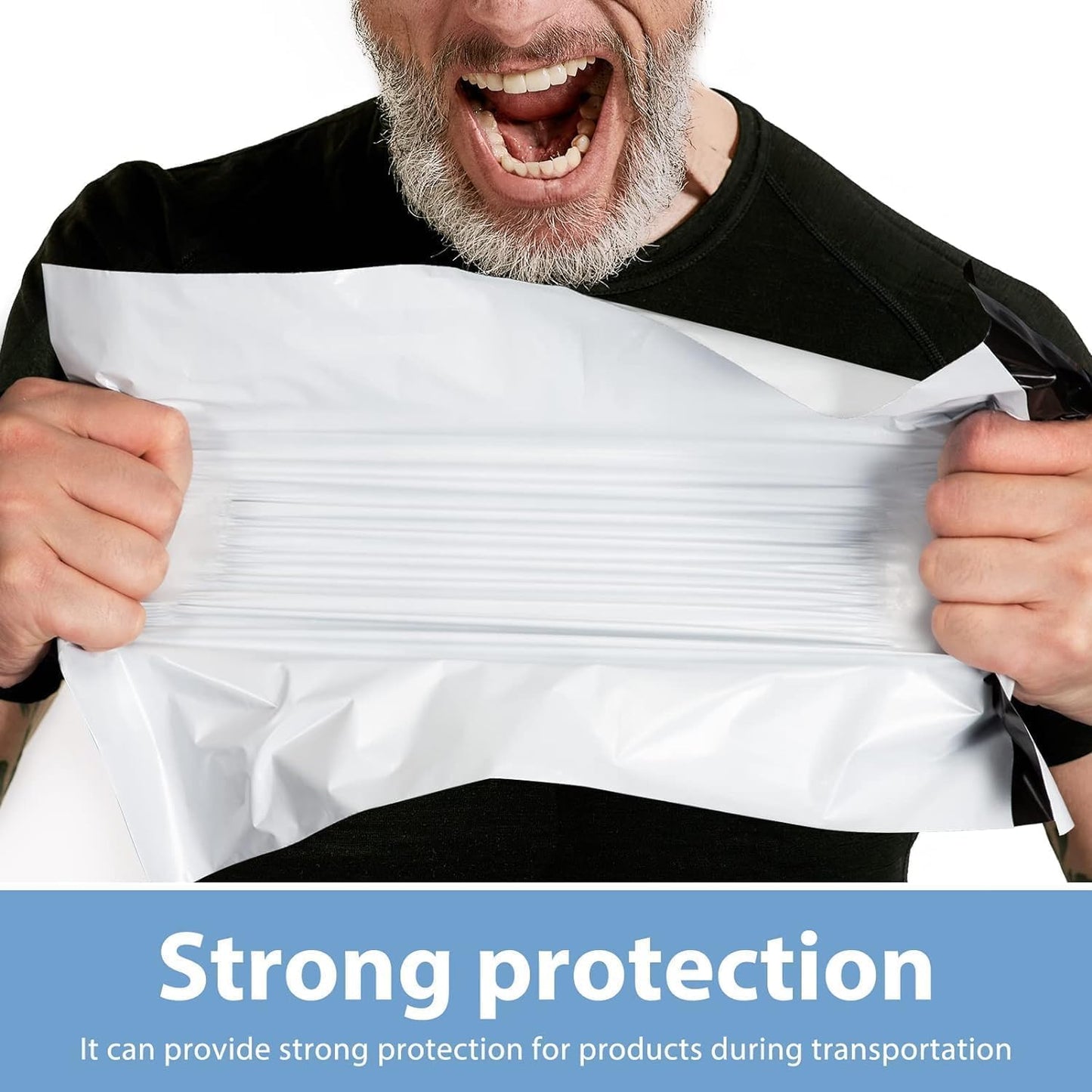 Metronic Poly Mailers 12x15.5 2000 Pack White, Medium Size Shipping Bags Bulk Mailing Envelopes for Small Business, Mailers Poly Bags for Shipping Self Seal Waterproof, Mailing Bag Packaging Bags