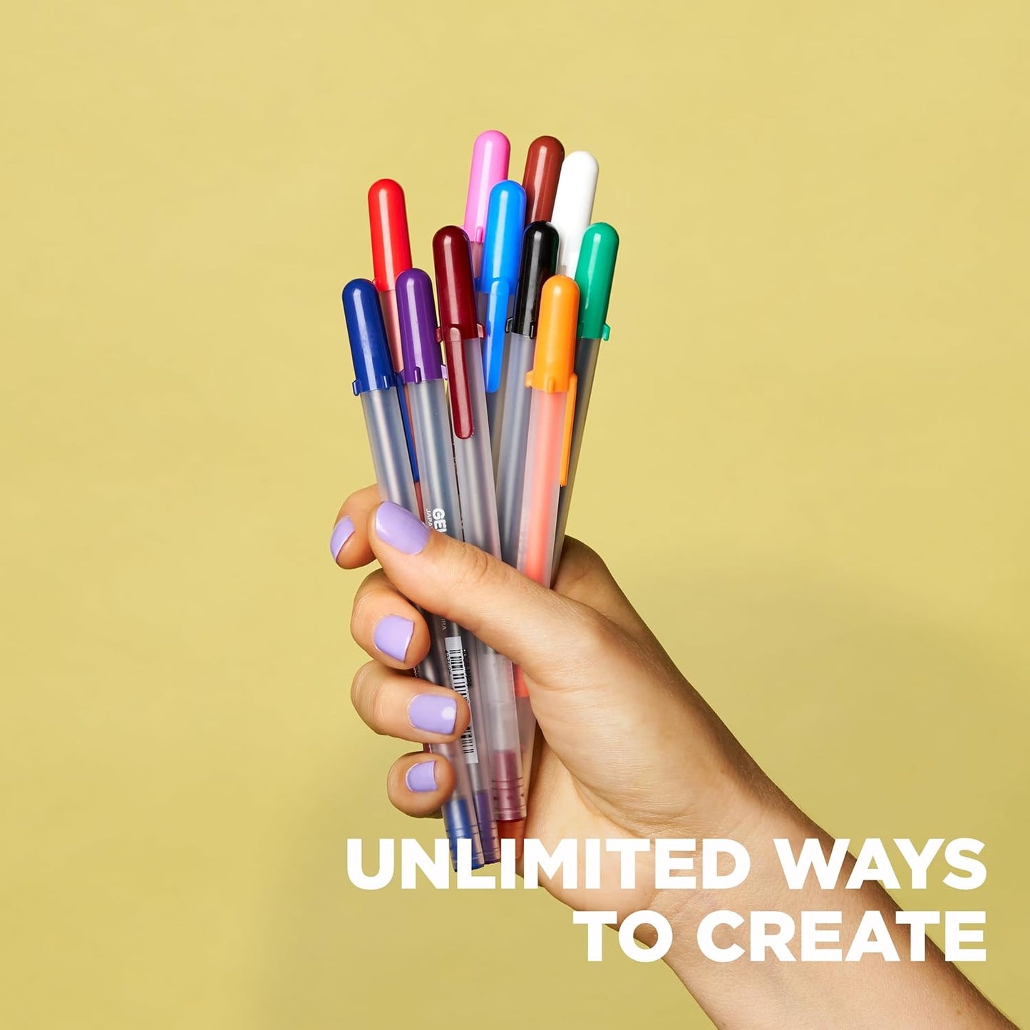 SAKURA Gelly Roll Gel Pens - Gift Set - Ink Pen Set - Art DIY Projects - Assorted Point Sizes with Storage Case - Assorted Colored Ink with Special Effects - 74 Pack