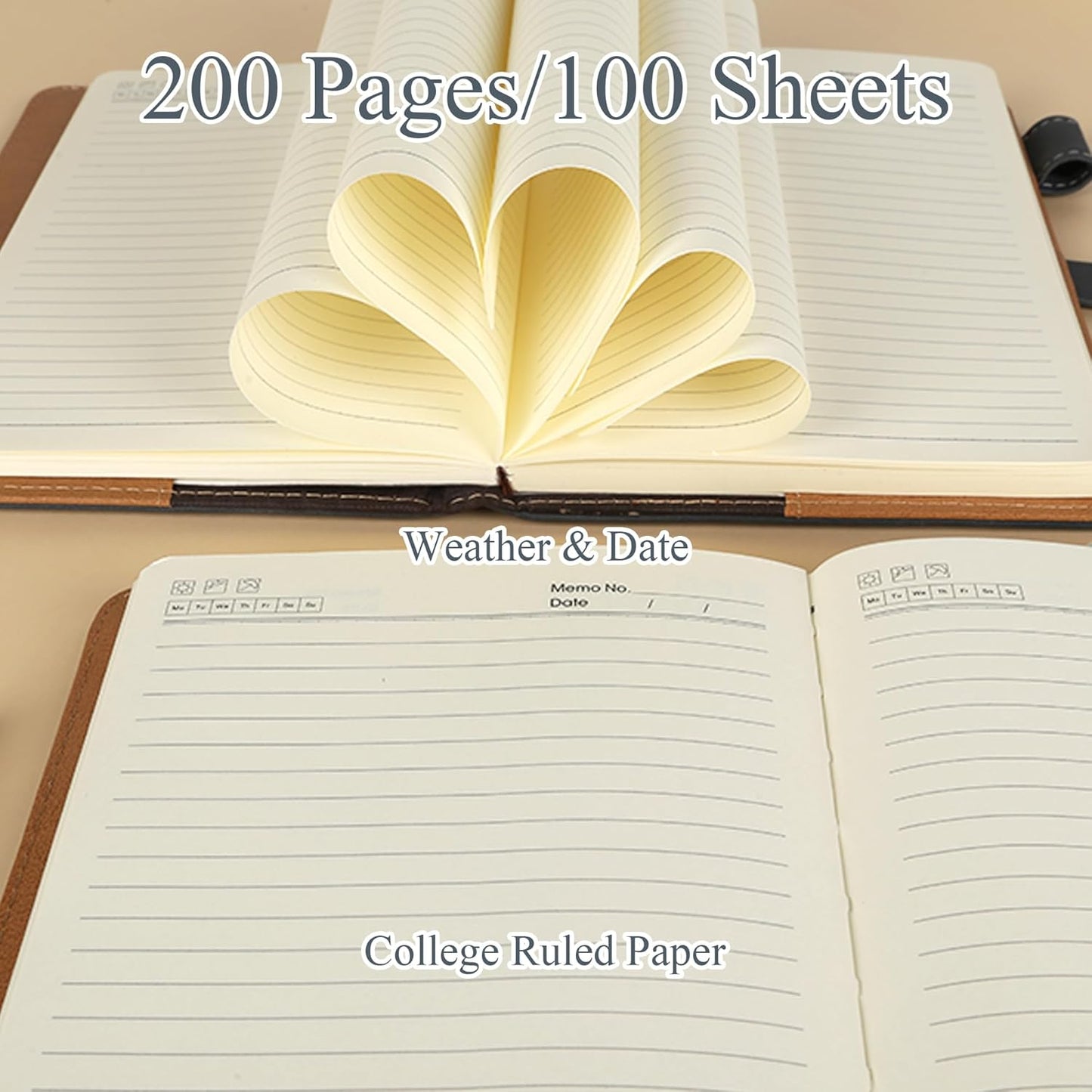 Fanery Sue Tree of Life Journal for Women&Men Refillable Writing A5 Journals for Writing with 200 Pages 100Gsm Diary Lay-Flat Faux Leather Hardcover Notebook with Pen&Magnetic Buckle(Purple)